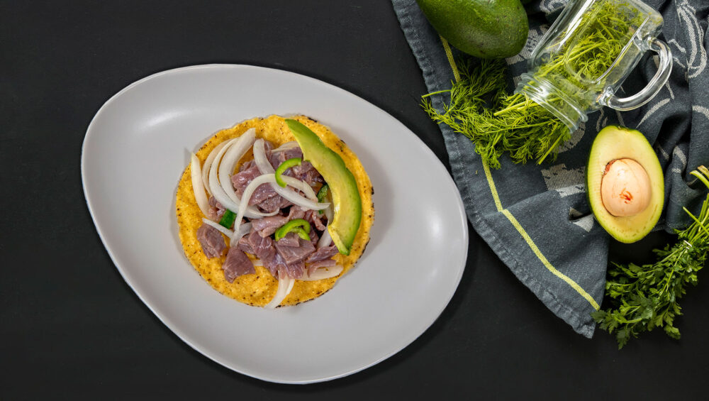 Ceviche de res Vallecarne