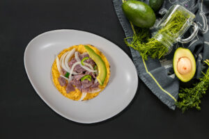 Ceviche de res Vallecarne